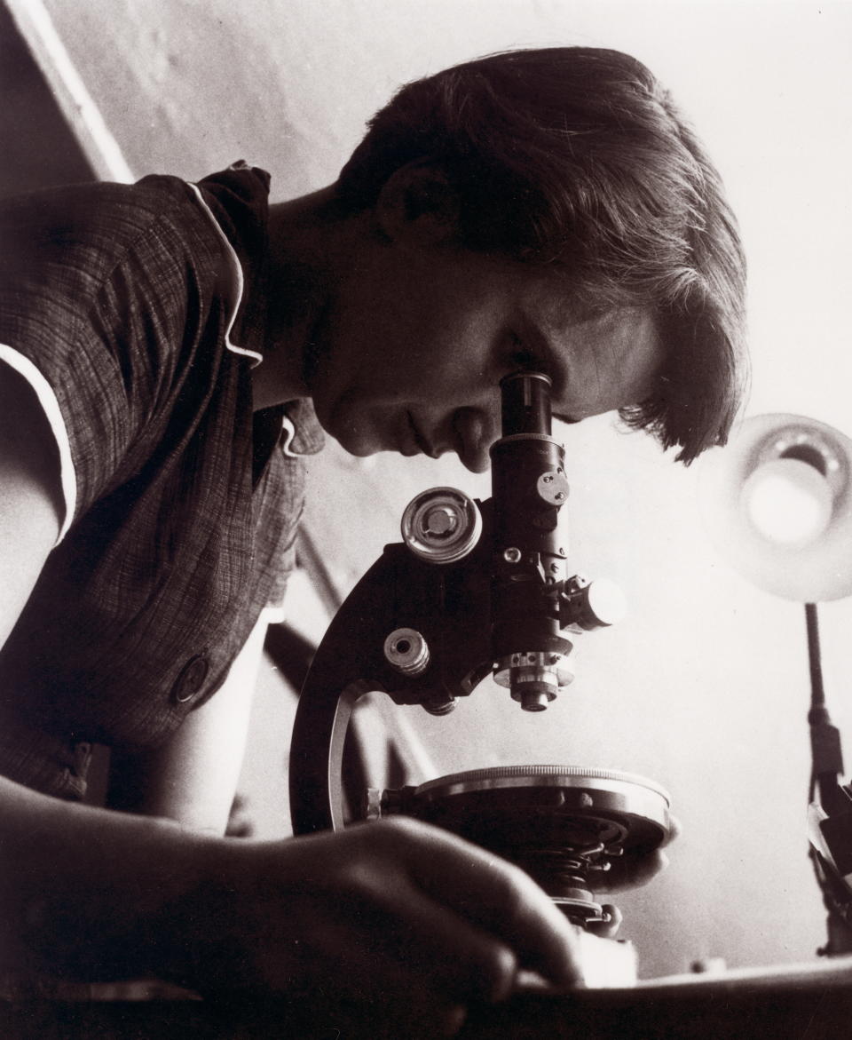 While working as a research associate at the King's College London in the biophysics unit in 1951, Rosalind Franklin and her student Raymond Gosling discovered that there were two forms of DNA, a dry "A" form and a wet "B" form. <br /><br /><a href="http://www.biography.com/people/rosalind-franklin-9301344#scientific-discoveries-and-credit-controversy" target="_blank">According to Biography.com</a>, &ldquo;One of their X-ray diffraction pictures of the &lsquo;B&rsquo; form of DNA, known as Photograph 51, became famous as critical evidence in identifying the structure of DNA.&rdquo;<br /><br />A colleague named Maurice Wilkins showed Photo 51 to competing scientists James Watson and Francis Crick -- without Franklin&rsquo;s permission.The duo used Franklin&rsquo;s findings as a basis for their DNA model and won a Nobel Prize for it in 1962 -- four years after she died.