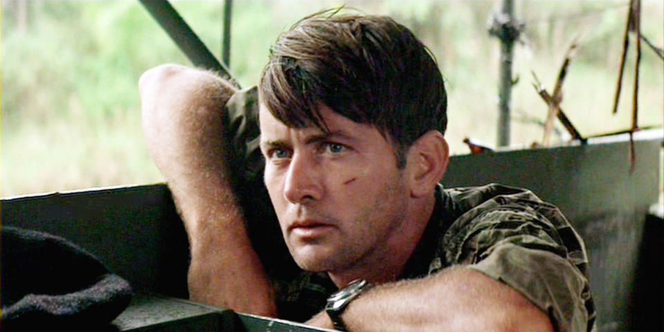 Martin Sheen as Captain Willard in "Apocalypse Now"