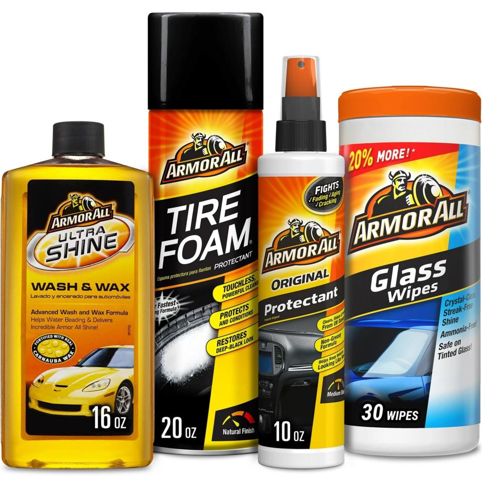 car cleaning supplies kit