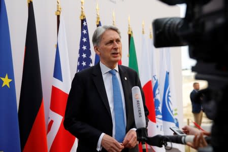 The G7 Finance ministers and central bank governors meeting in Chantilly