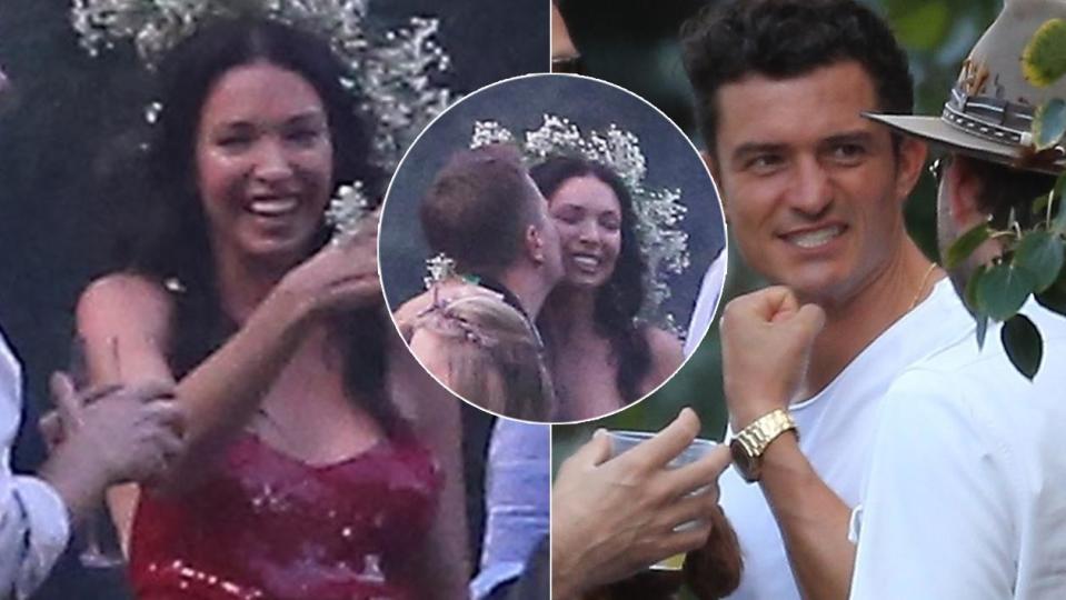 Erica Packer parties with Orlando Bloom for 40th birthday