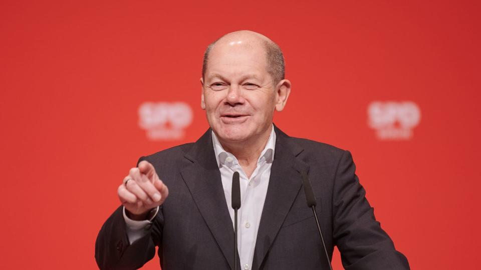 Am Mittwoch könnte Olaf Scholz zum neuen Bundeskanzler gewählt werden. (Bild: dpa)