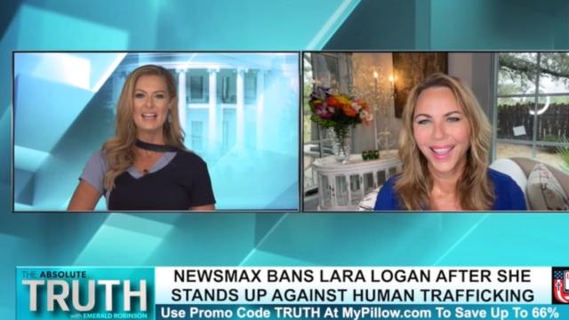 Lara Logan Turns To A Fellow Newsmax Reject To Whine About Her Ban Double Down On Qanon 