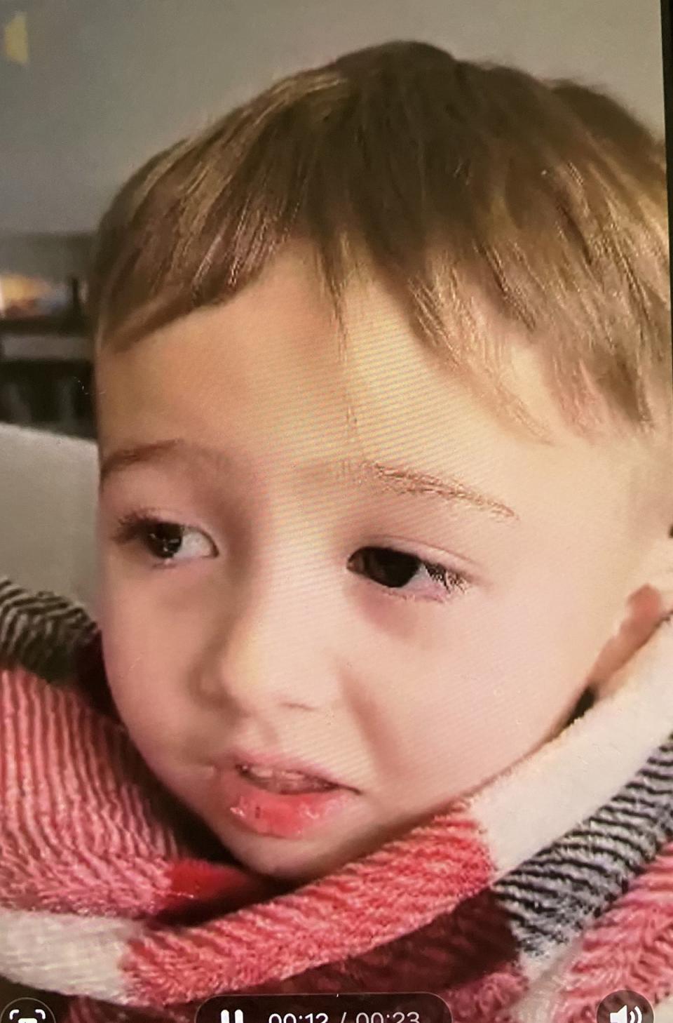 Elijah Vue, aged three, disappeared on 20 February from Two Rivers, Wisconsin (Two Rivers Police Department)