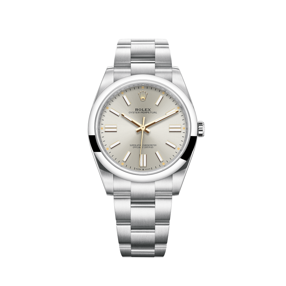 <p><strong>Rolex</strong></p><p>rolex.com</p><p><strong>$5900.00</strong></p><p><a href="https://www.rolex.com/watches/oyster-perpetual/m124300-0001.html" rel="nofollow noopener" target="_blank" data-ylk="slk:Shop Now;elm:context_link;itc:0;sec:content-canvas" class="link ">Shop Now</a></p><p>Who wouldn't be thrilled to receive a Rolex? A no-nonsense stainless steel version ensures that it will get years of use and the 2020 edition is elegant enough to wear 24/7.</p>