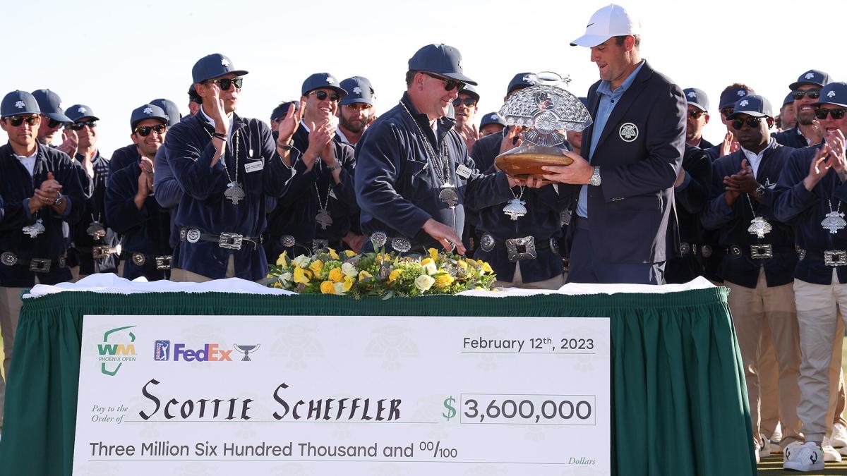 WM Phoenix Open payout Massive checks for Scottie Scheffler, Nick Taylor