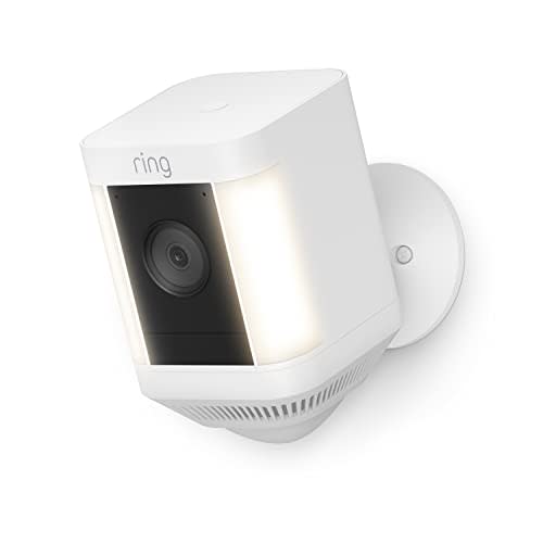 Ring Spotlight Cam Plus, Battery | Two-Way Talk, Color Night Vision, and Security Siren (2022 r…