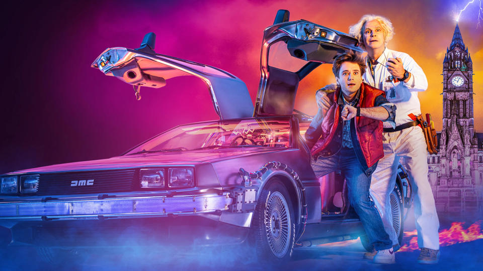 Olly Dobson and Roger Bart are set to star in 'Back to the Future: The Musical'. (Credit: Manchester Opera House)