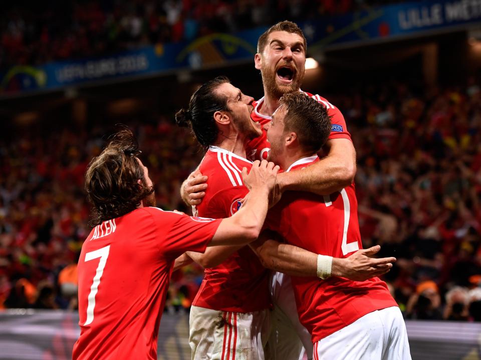 Sam Vokes scored in the famous win over Belgium (Getty Images)