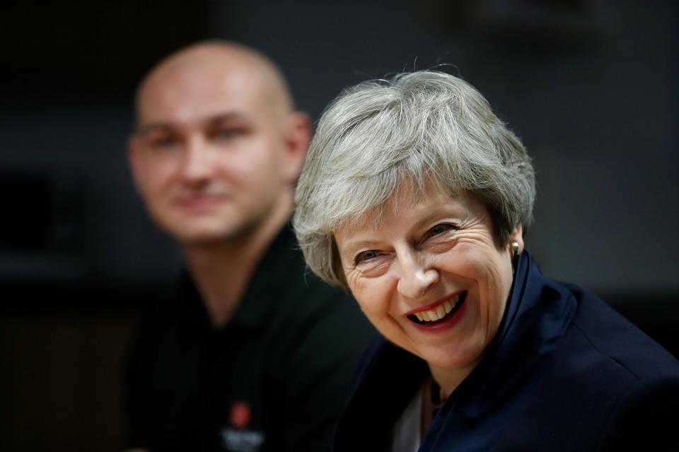 Theresa May was subject of ridicule by German satirical programme the Heute Show and America’s Saturday Night Live. (PA)