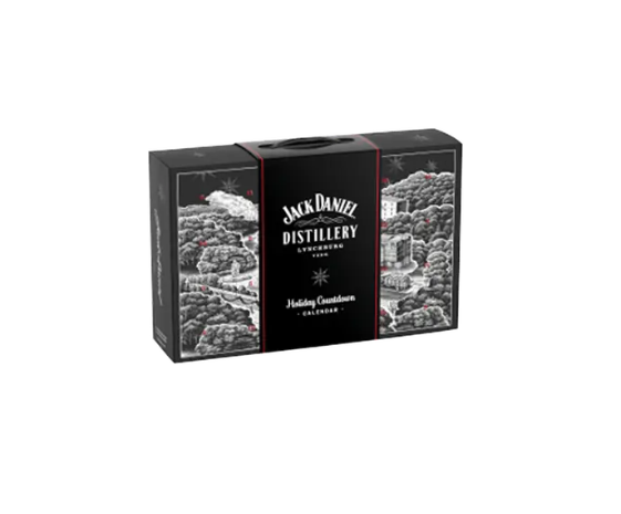 <p><strong>jack daniels</strong></p><p>Total Wine</p><p><strong>$89.99</strong></p><p>Behind most doors, you'll find tiny bottles of booze from the Jack Daniel's family: Jack Daniel's Tennessee Whiskey, Jack Daniel's Tennessee Honey, Jack Daniel's Tennessee Fire, Jack Daniel's Tennessee Apple, Jack Daniel's Tennessee Rye, Gentleman Jack, and Jack Daniel's Single Barrel Select. And behind the other doors are different goodies from the brand (like shot glasses!). </p>