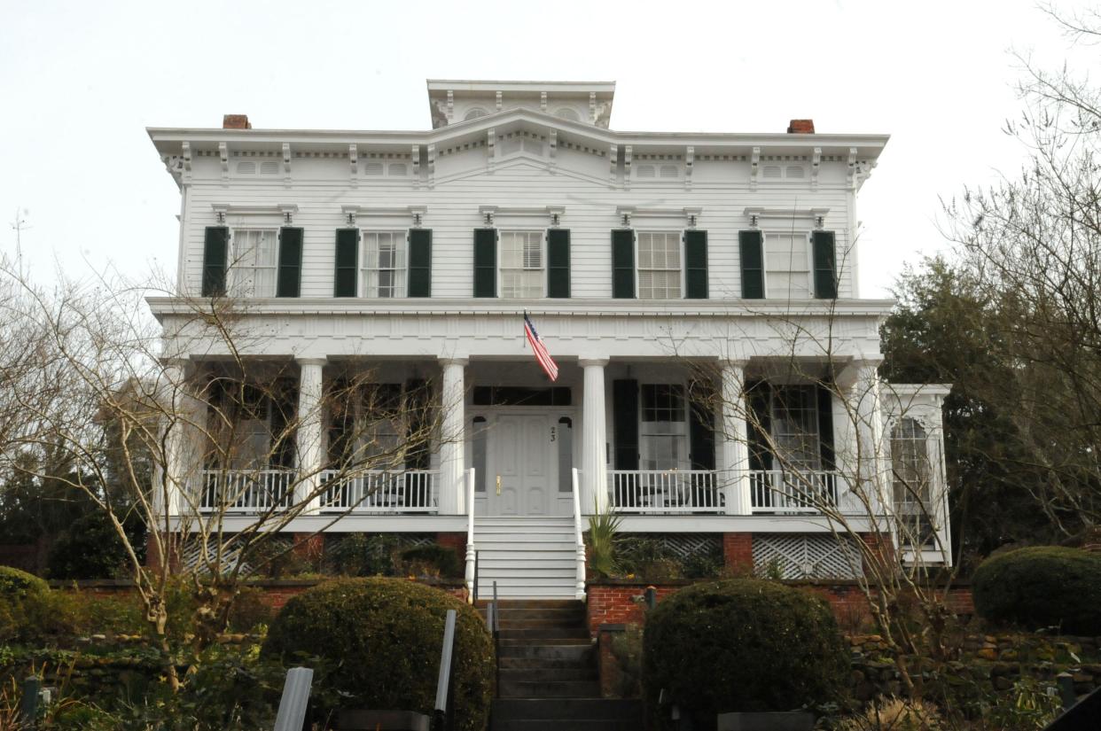 The City Club of Wilmington, also known as the deRosset House, at 23 N. Second St. and St. Thomas Preservation Hall at 208 Dock St. are on the market as part of a package deal listed at $7.5 million.