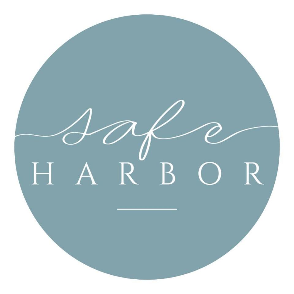 The Safe Harbor logo. Safe Harbor is a faith-based, long-term, residential, therapeutic community for girls, ages 14 through 19, who have been rescued from sex traffickers.