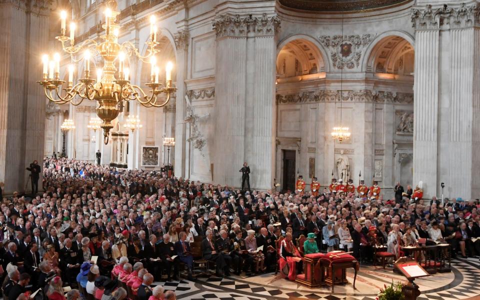 St Paul's - Credit: REUTERS/TOBY MELVILLE