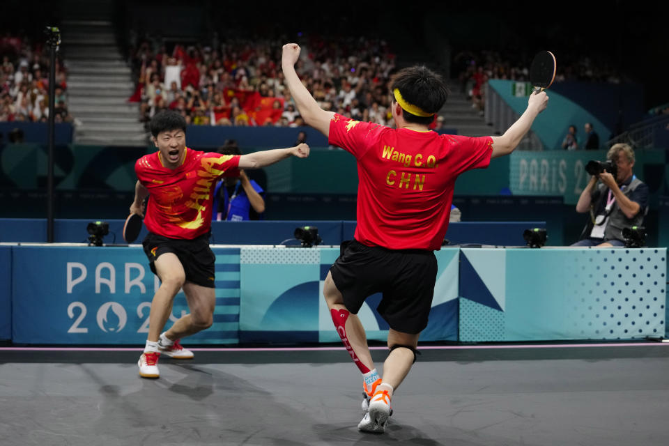 Table tennis player Ma Long makes history for China at Paris Games with