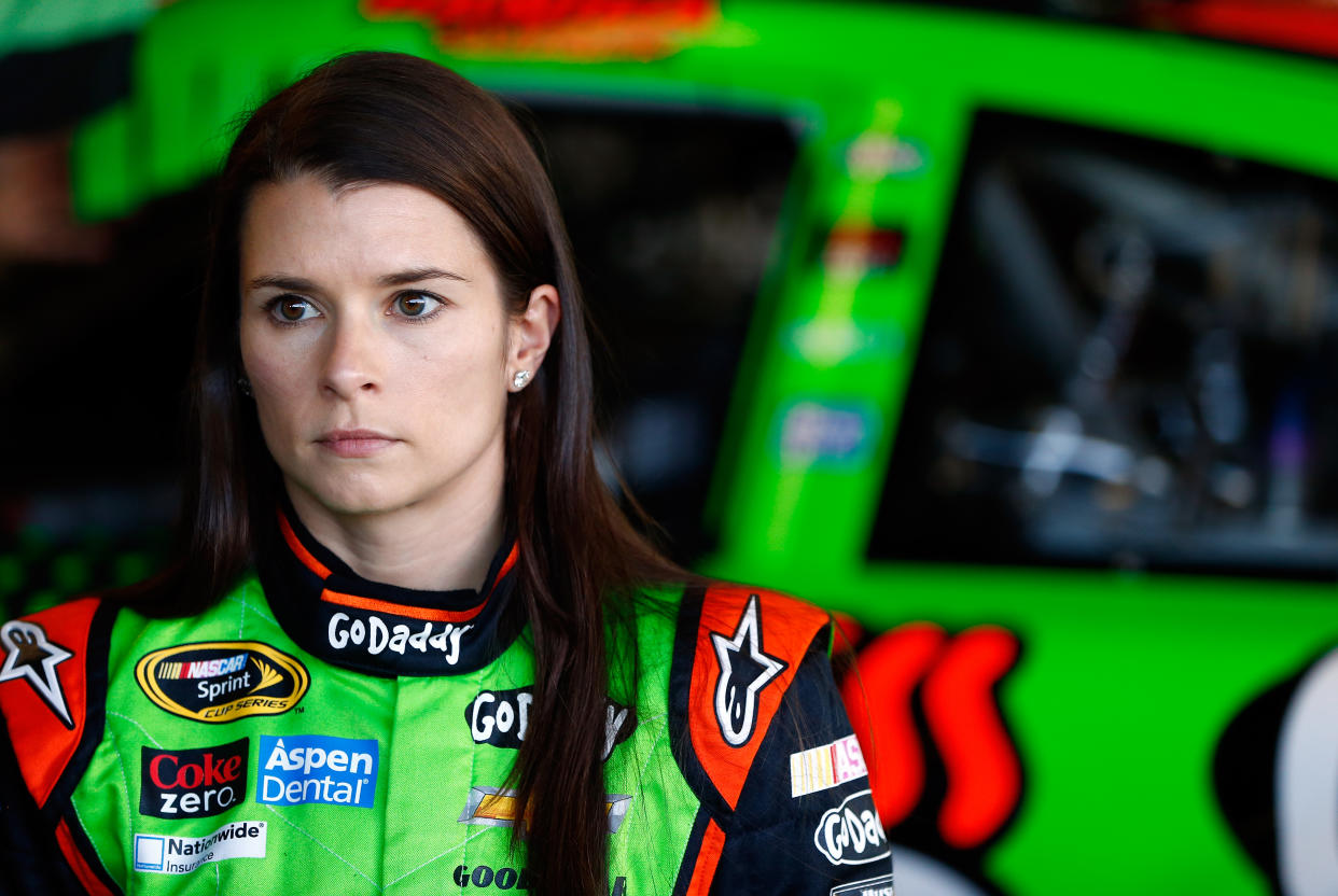 Danica Patrick is back with Go Daddy. (Getty)