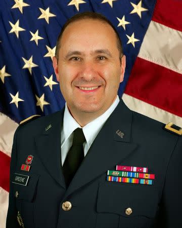 U.S. Army Brigadier General Harold J. Greene is pictured in this August 25, 2005 handout photograph, obtained on August 5, 2014. REUTERS/U.S. Army/Handout