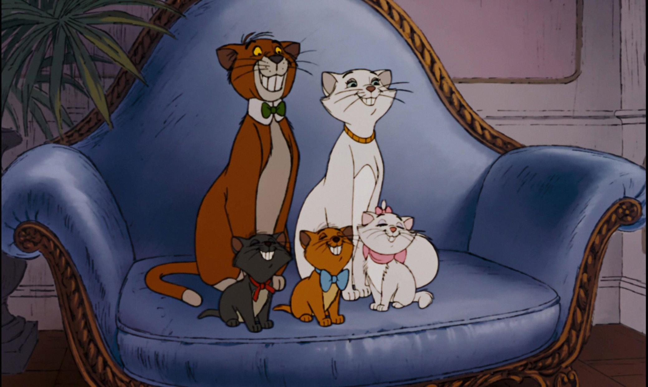 A still from 1970's The Aristocats