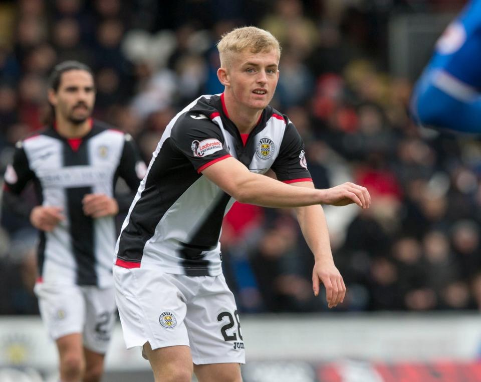 Cammy Macpherson has been recalled from St Mirren (Jeff Holmes/PA) (PA Archive)