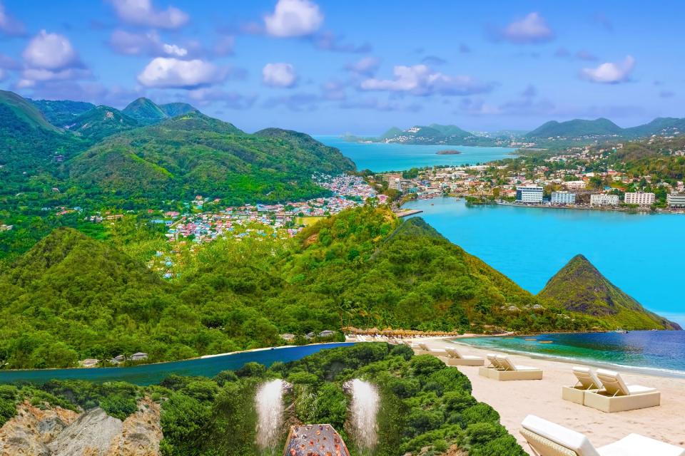 Beautiful Saint Lucia, Caribbean Islands