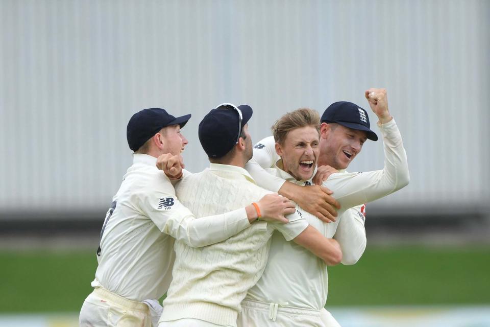 Lead by example: Skipper Root took four wickets on the fourth day (Getty Images)