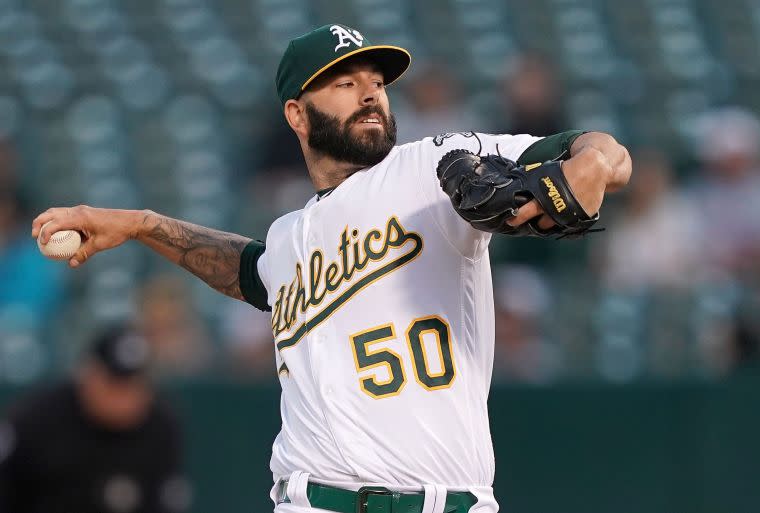 運動家先發投手預計派出菲爾斯(Mike Fiers)先發，近十場先發的比賽，運動家贏了九場，不論是壓制力還是運氣都相當不錯。法新社