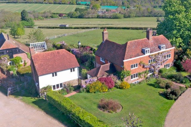 Aerial view of the estate