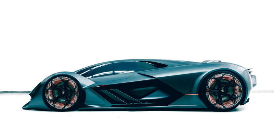 Dès 2017, Lamborghini imaginait un futur modèle 100 % électrique avec le concept Terzo Millenio.
