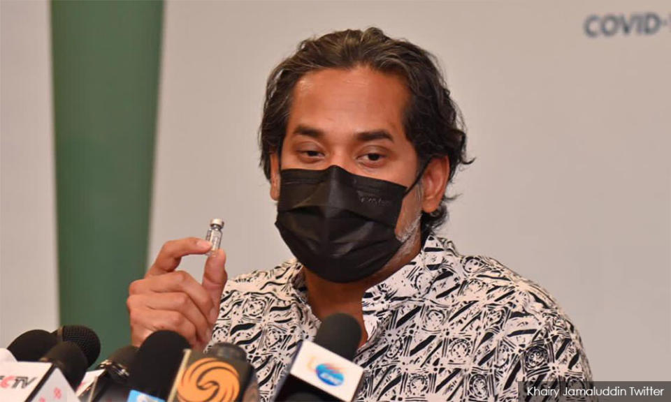 Former youth and sports minister Khairy Jamaluddin