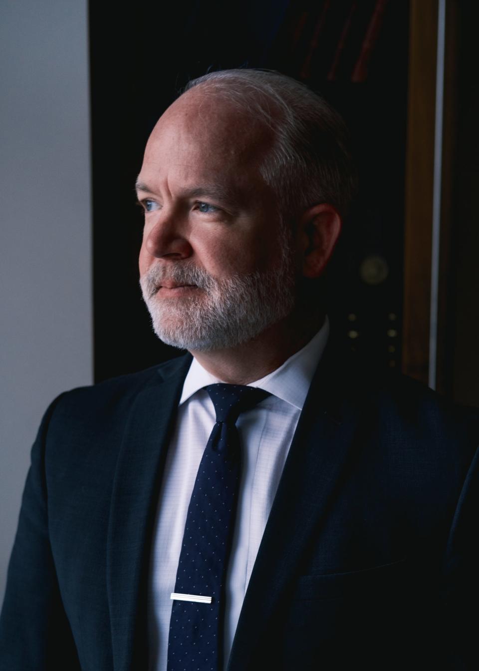 Ted Townsend, Chief Economic Development Officer for the Greater Memphis Chamber, poses for a portrait, Friday, Oct. 29, 2021, in Memphis, TN.