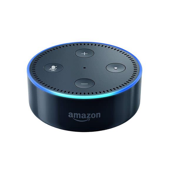 The Amazon Echo Dot is down to £34.99 from £49.99.