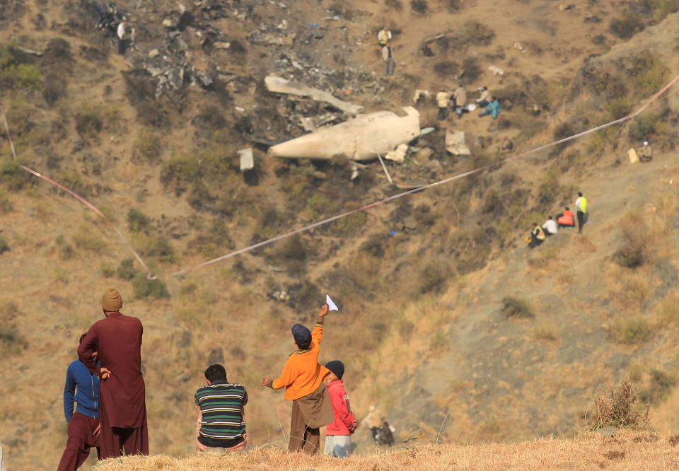 Deadly plane crash in northern Pakistan