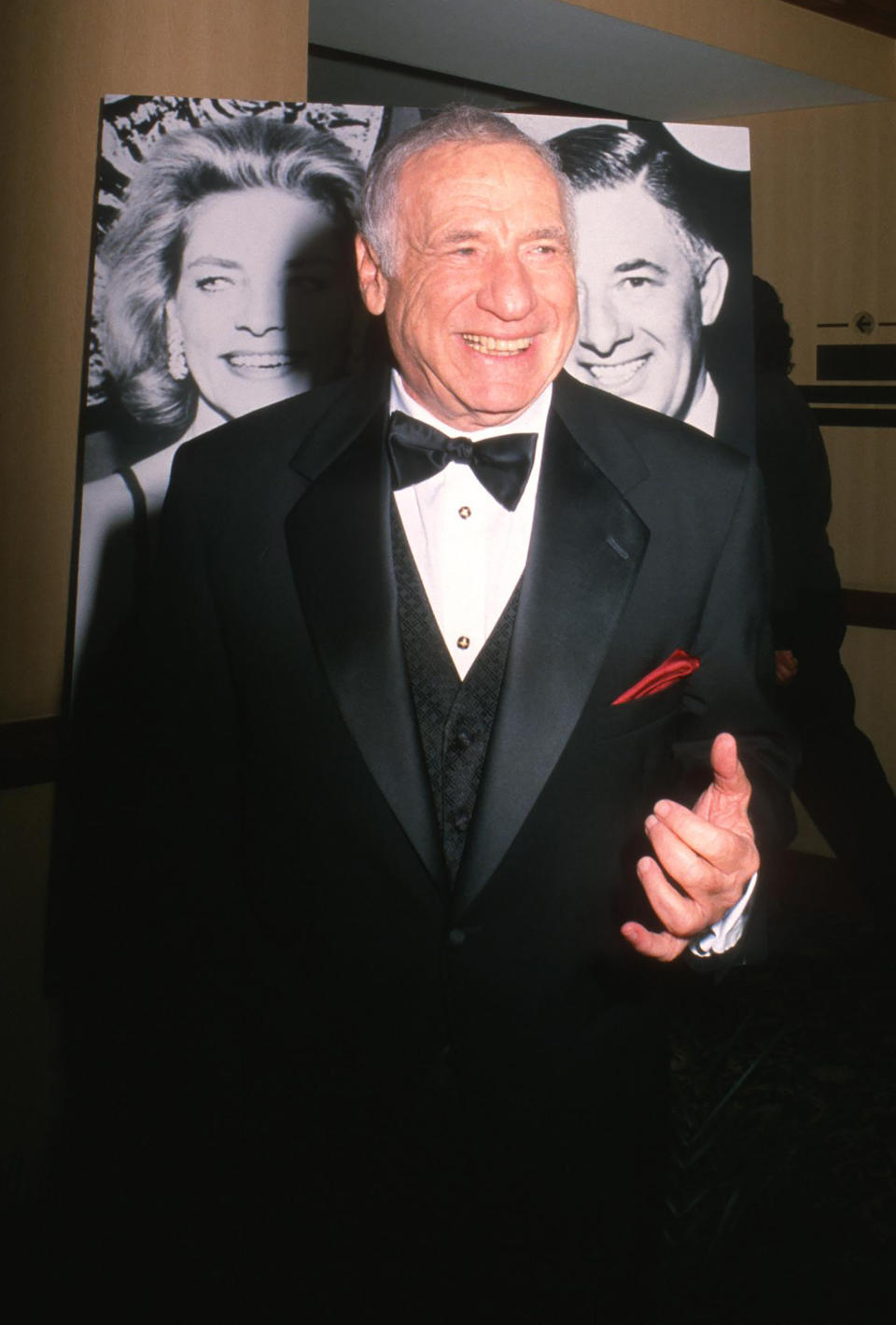 Closeup of Mel Brooks