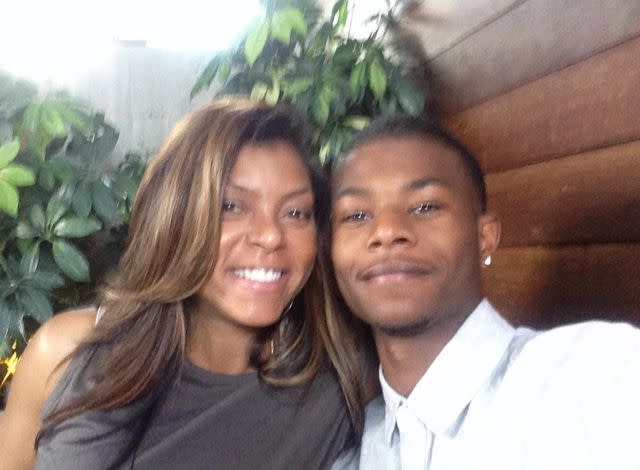 Taraji P. Henson Instagram Taraji P. Henson and her son, Marcell Johnson.