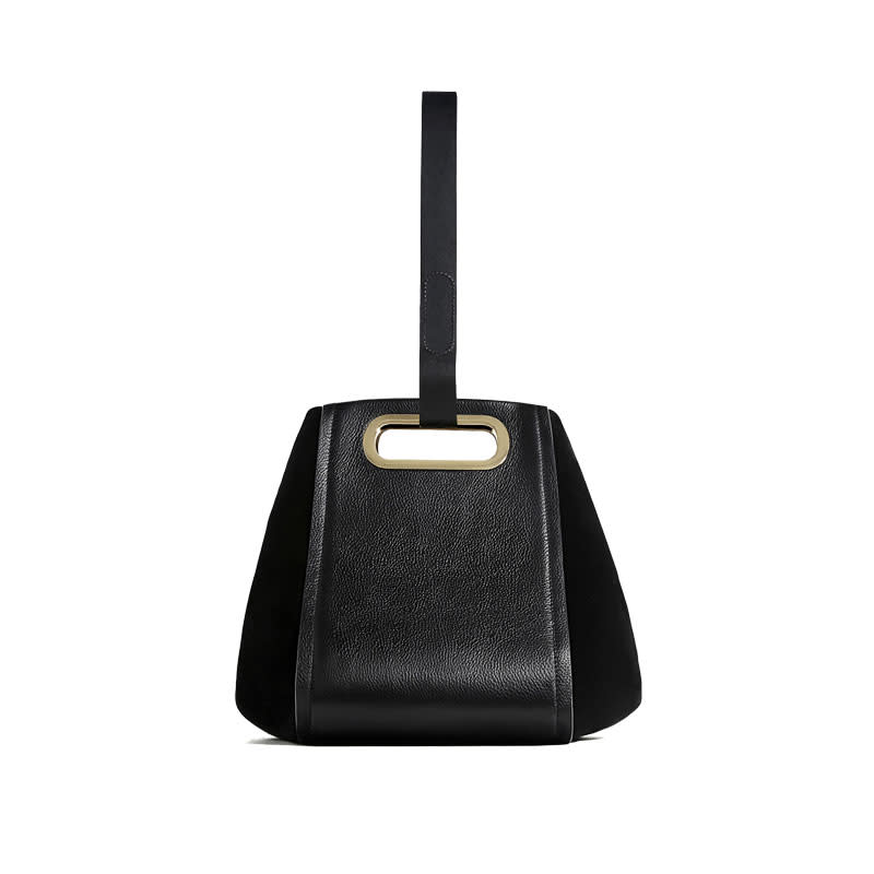 <p><a rel="nofollow noopener" href="https://www.zara.com/us/en/sale/woman/bags/view-all/multiposition-leather-bucket-bag-c734174p4065550.html" target="_blank" data-ylk="slk:Multiposition Leather Bucket Bag,;elm:context_link;itc:0;sec:content-canvas" class="link ">Multiposition Leather Bucket Bag,</a> <span><span>$119</span> $80</span></p>