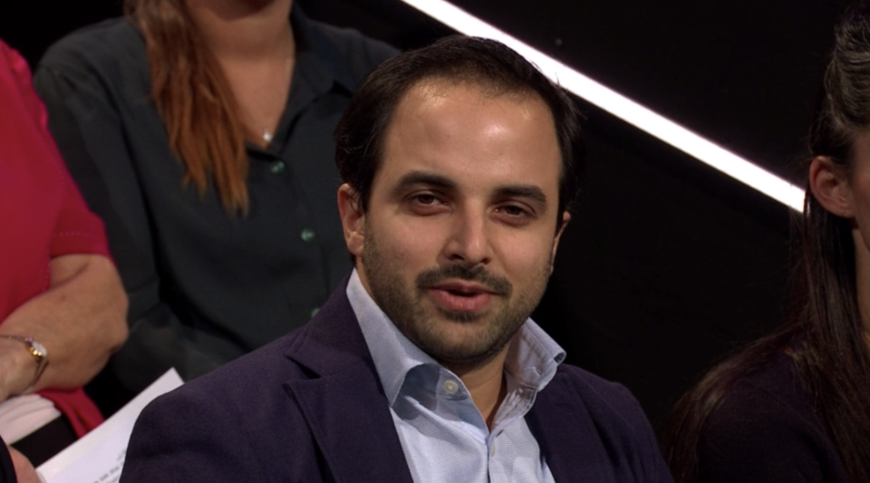 Dr Omar Chehab asked how the leaders would meet the NHS’s future demands without just promising additional funding. (ITV)