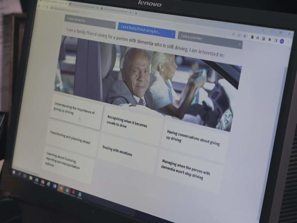 The Driving and Dementia Roadmap was created by Canadian doctors and other experts as a resource for people with dementia, their caregivers and physicians. (Turgut Yeter/CBC News - image credit)