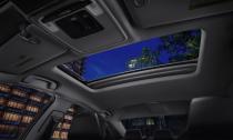 <p>The power sunroof appears starting on the midpriced EX model.The</p>