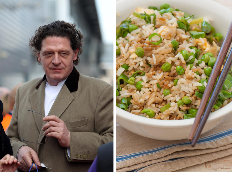 Marco Pierre White’s rice and peas