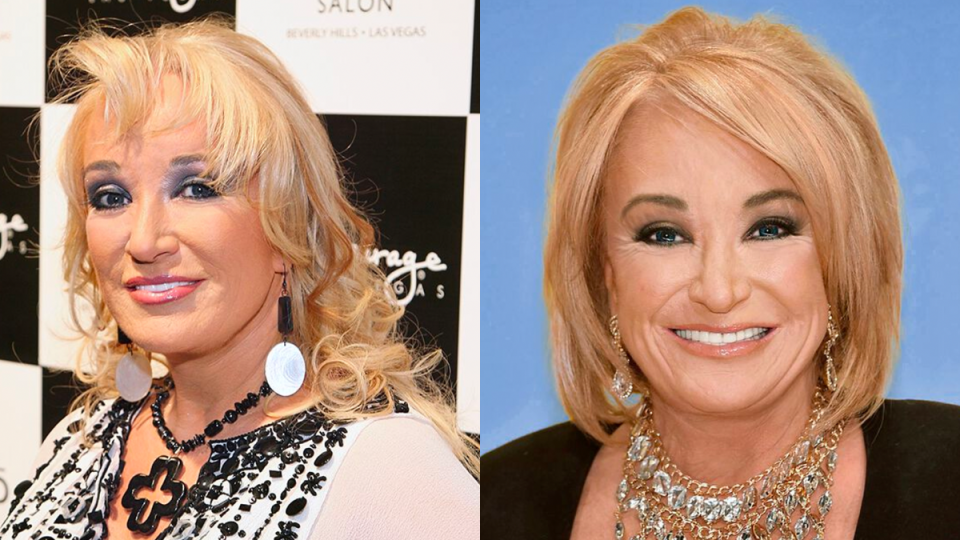 Side-by-side of singer Tanya Tucker