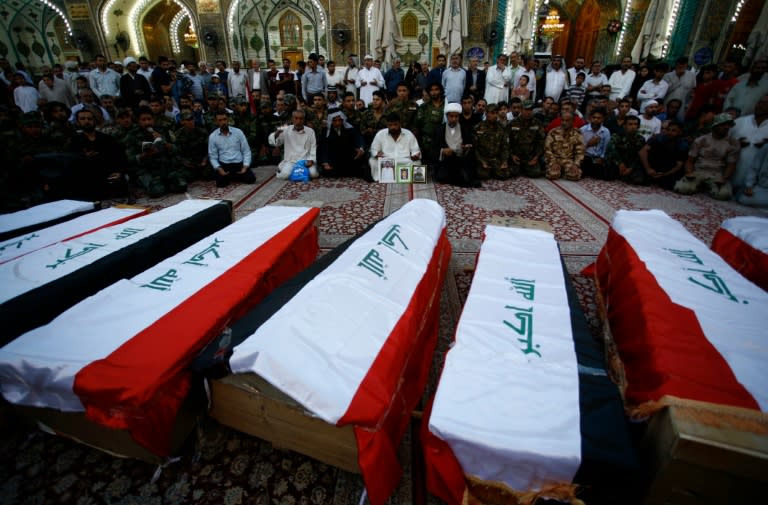 The "Speicher" massacre, named after a base near Iraq's Tikrit where up to 1,700 military recruits were kidnapped before being executed by Sunni jihadists and allied militants