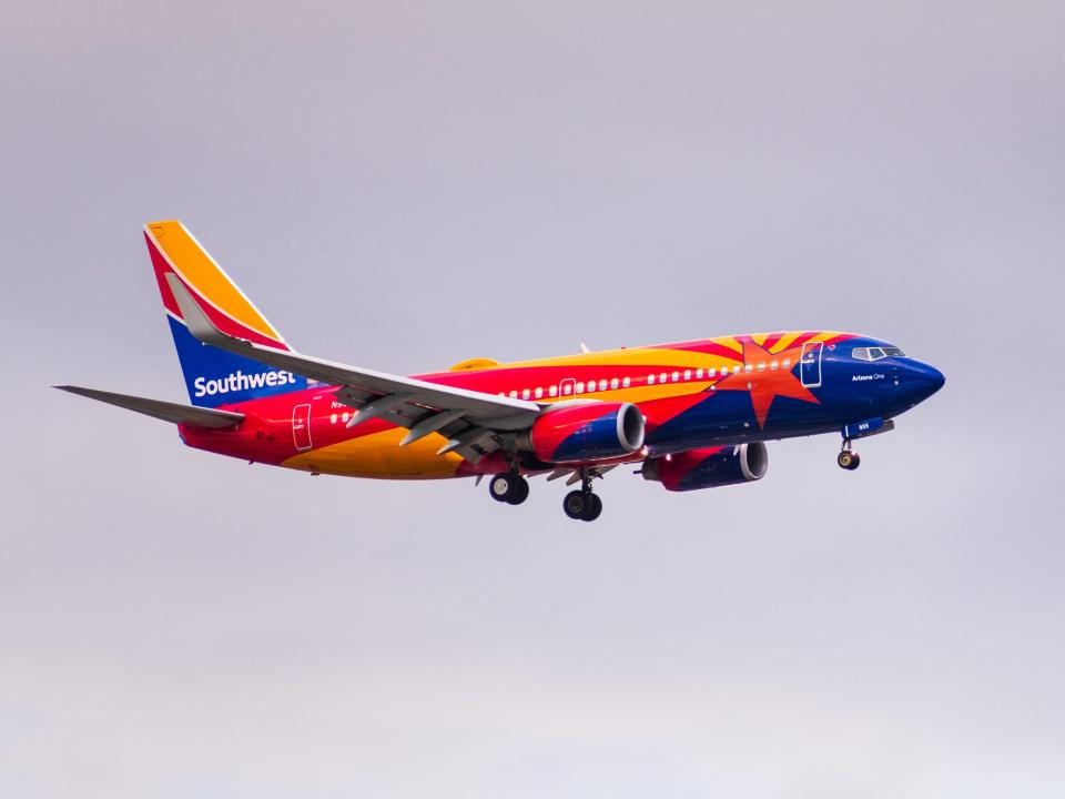 Southwest Airlines Boeing 737 special livery