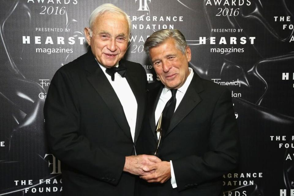 Les Wexner and Ed Razek | Astrid Stawiarz/Getty Images