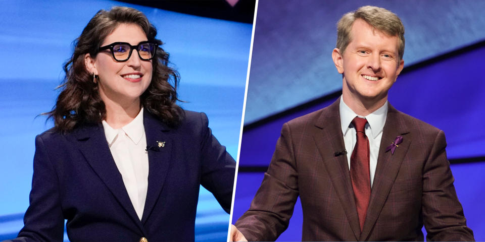 Mayim Bialik and Ken Jennings have been sharing guest-hosting duties at 