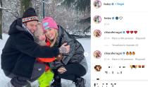 La maxi nevicata a Milano conquista i vip. Valanga di storie, video e post sui profili Instagram delle celebrità.