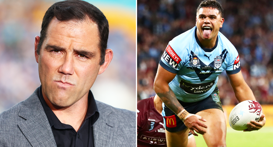 Cameron Smith believes Latrell Mitchell may not have the impact Blues fans are hoping for on Wednesday night. Image: Getty