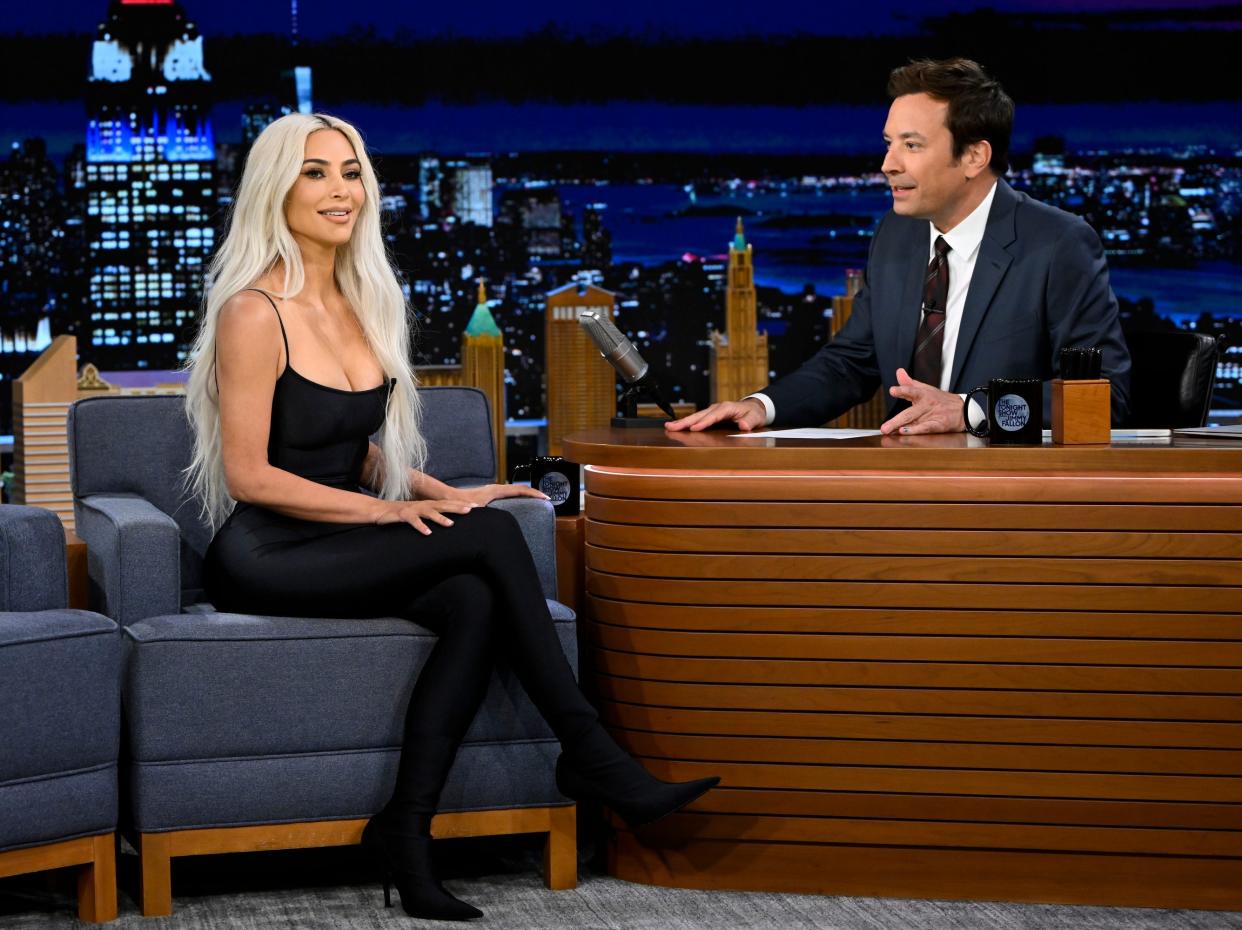 Kim Kardashian on "The Tonight Show Starring Jimmy Fallon"