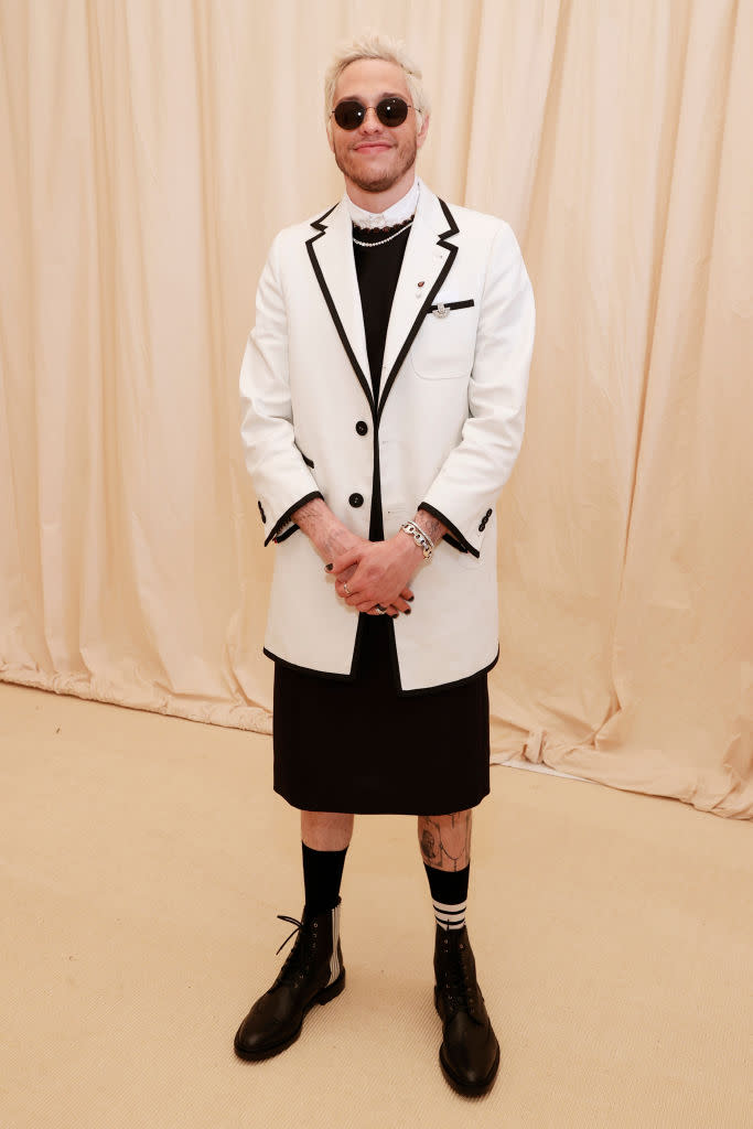 Pete Davidson at the 2021 Met Gala