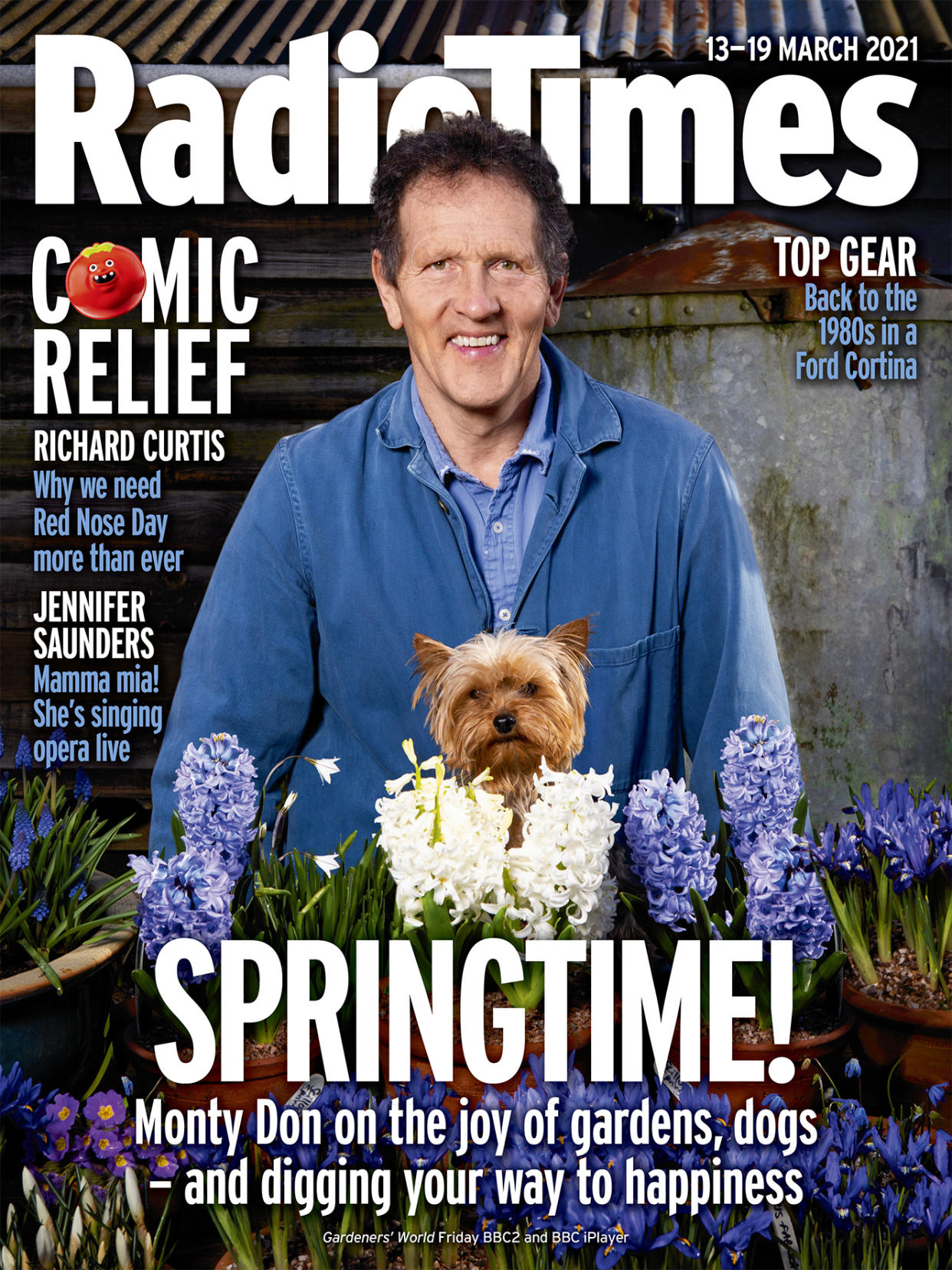 Radio Times magazine featuring Monty Don (Radio Times/PA)