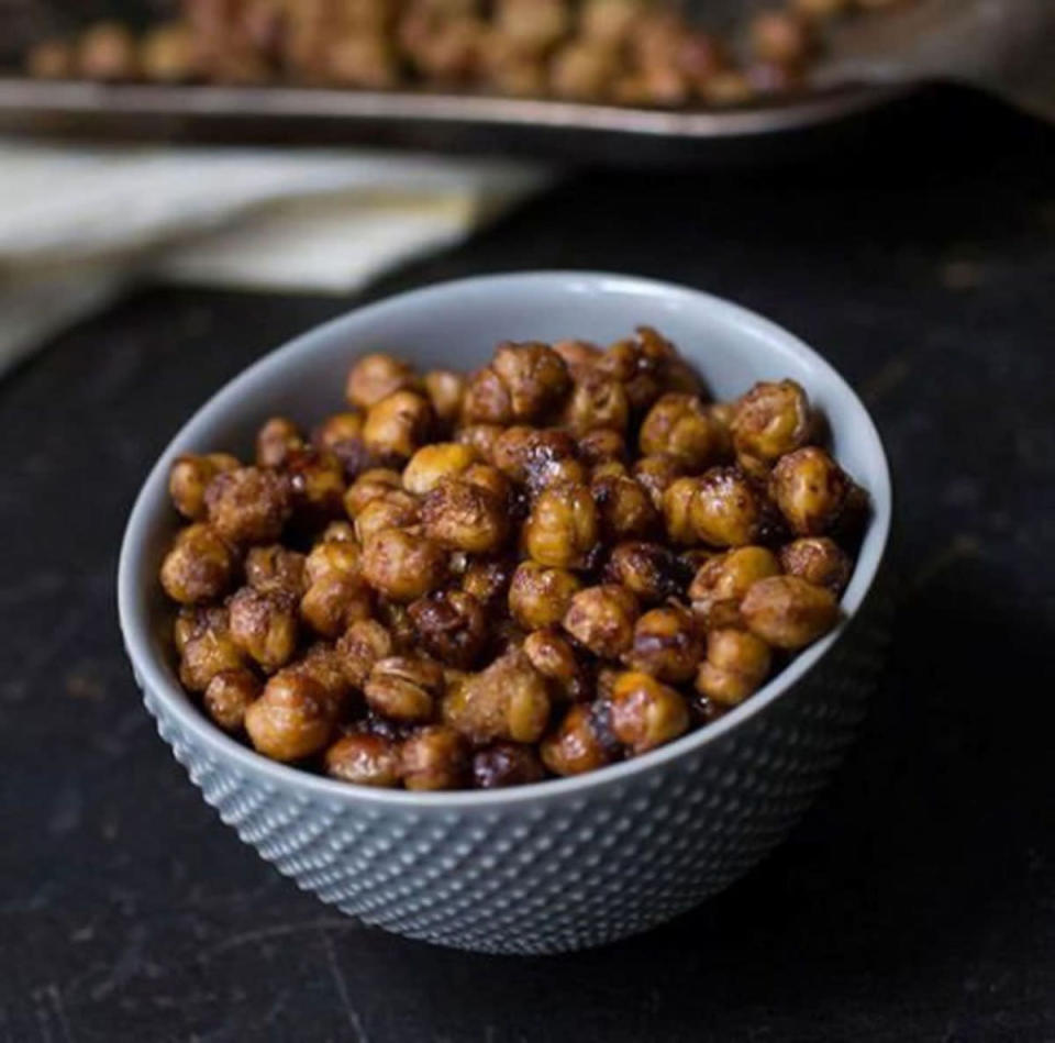 Sweet Roasted Chickpeas